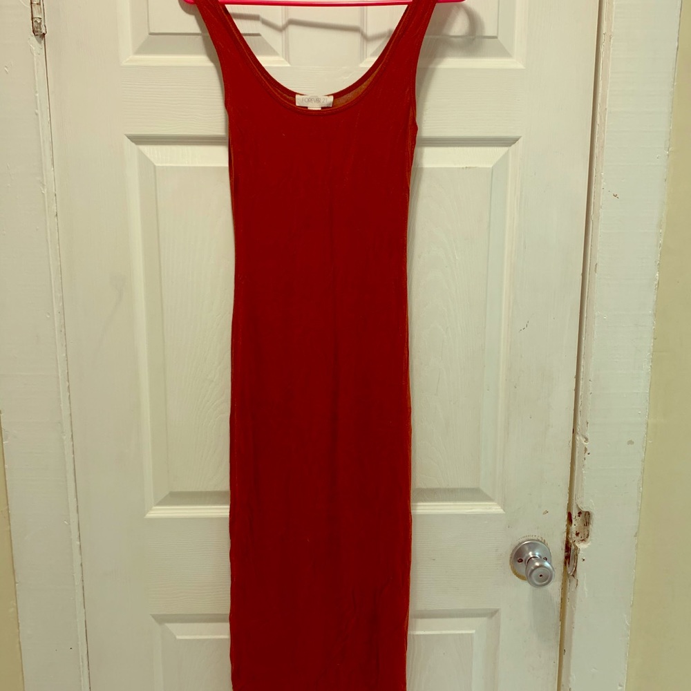 Forever 21 Red Maxi Dress